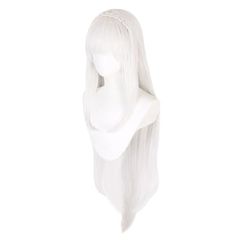 Noowye Re:0 Anime Emilia Cosplay Kostüm Damen Loungewear Nachthemd Komplettes Halloween Party Karneval Dress Up Set für Frauen Noowye Re:0 Anime Emilia Cosplay Kostüm Damen Loungewear Nachthemd Komplettes Halloween Party Karneval Dress Up Set für Frauen von Noowye