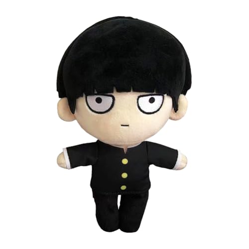 Noowye Reigen Arataka Plüsch Anime Kageyama Shigeo/Mob Stuffed Soft Plush Cartoon Charakter Figur Anime Kissen Schlafzimmer Sofa Dekoration Geschenk 20CM von Noowye