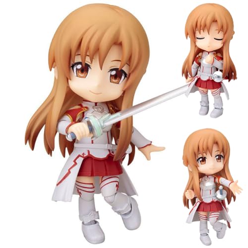 Noowye Yuuki Asuna Actionfigur Cartoon Yuuki Asuna Statue Anime Q Figur Beweglich Gelenke - 10CM Niedlich Mädchen Figur mit Zubehör Modell Mini Ornamente Noowye Yuuki Asuna Actionfigur Cartoon Yuuki Asuna Statue Anime Q Figur Beweglich Gelenke - 10CM Niedlich Mädchen Figur mit Zubehör Modell Mini Ornamente von Noowye