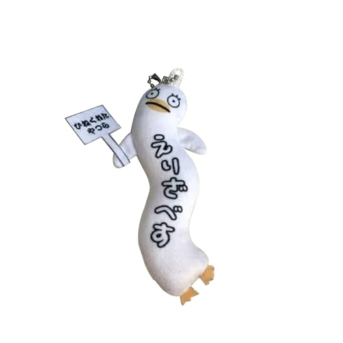 Sakata Gintoki/Kagura Plüsch Anhänger Anime Abstrakter Stil Raupe Hijikata Toushirou Stuffed Plush Mini Anime Kissen Sofa Deko Geschenk 10CM von Noowye