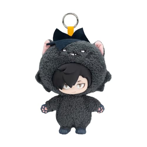 Shoyo Hinata Plüsch Anhänger Anime Tobio Kageyama/Kuroo Tetsurou Stuffed Plush Taschen Anhänger Kawaii Mini Autotasche PP-Baumwolle Geschenk 15CM von Noowye