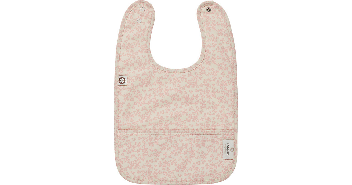 Lätzchen Botanical bib - coated rosa von Noppies