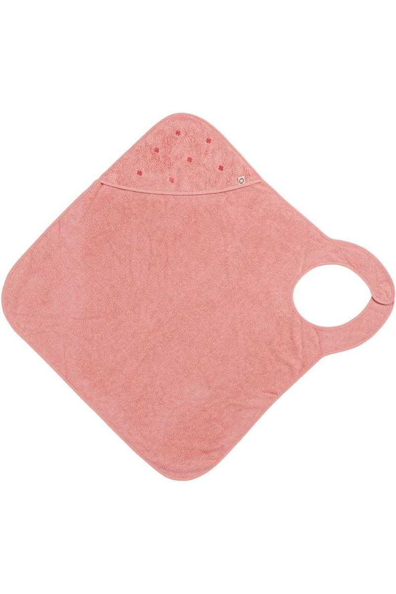 Noppies Badecape Wearable Clover Terry 110x105 rosa G1 von Noppies