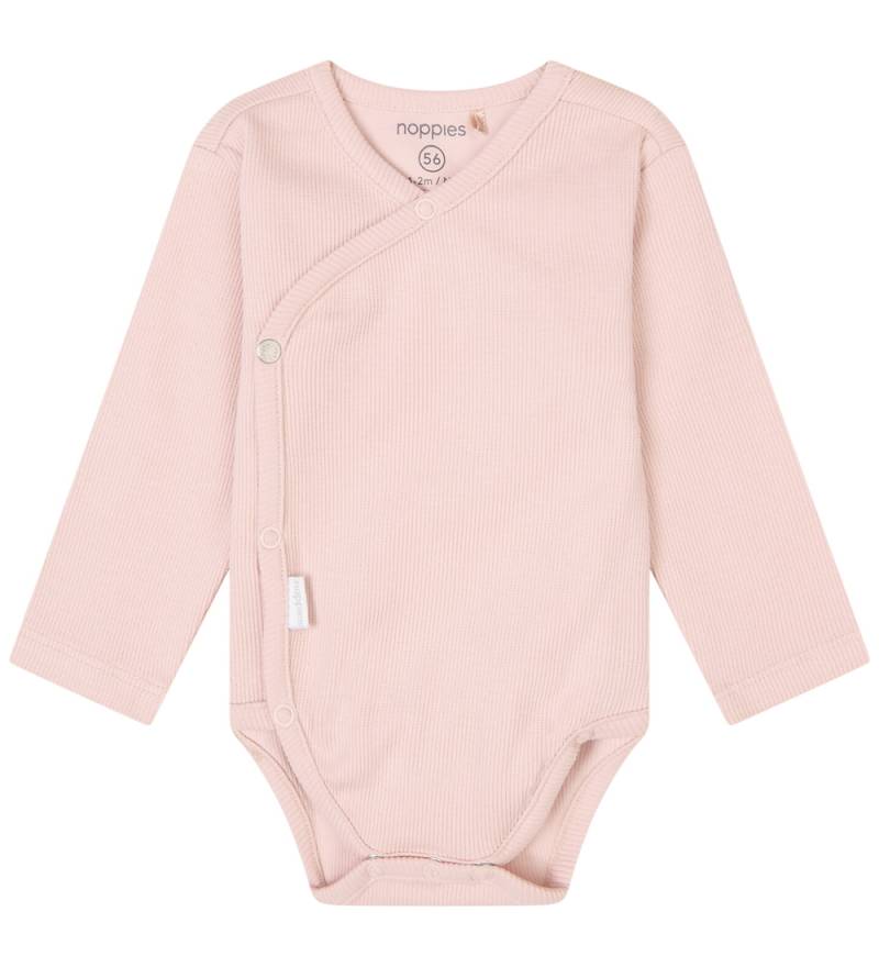 Noppies Wickelbody l/ä - Narellan - Rose Smoke - Noppies - 56 - Body L/Ä Noppies Wickelbody l/ä - Narellan - Rose Smoke - Noppies - 56 - Body L/Ä von Noppies