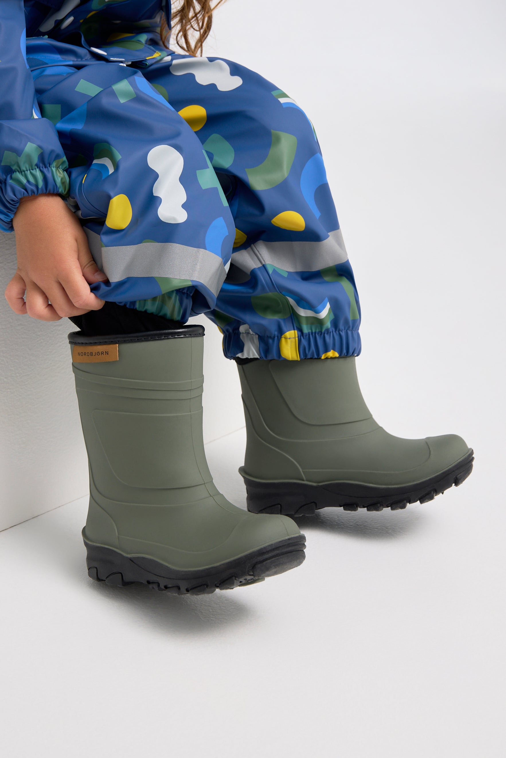 Nordbjørn Blizzard Futter Gummistiefel, Green, 24, Kindergummistiefel, Kinderstiefel, Gummistiefel kinder, Kids von Nordbjørn