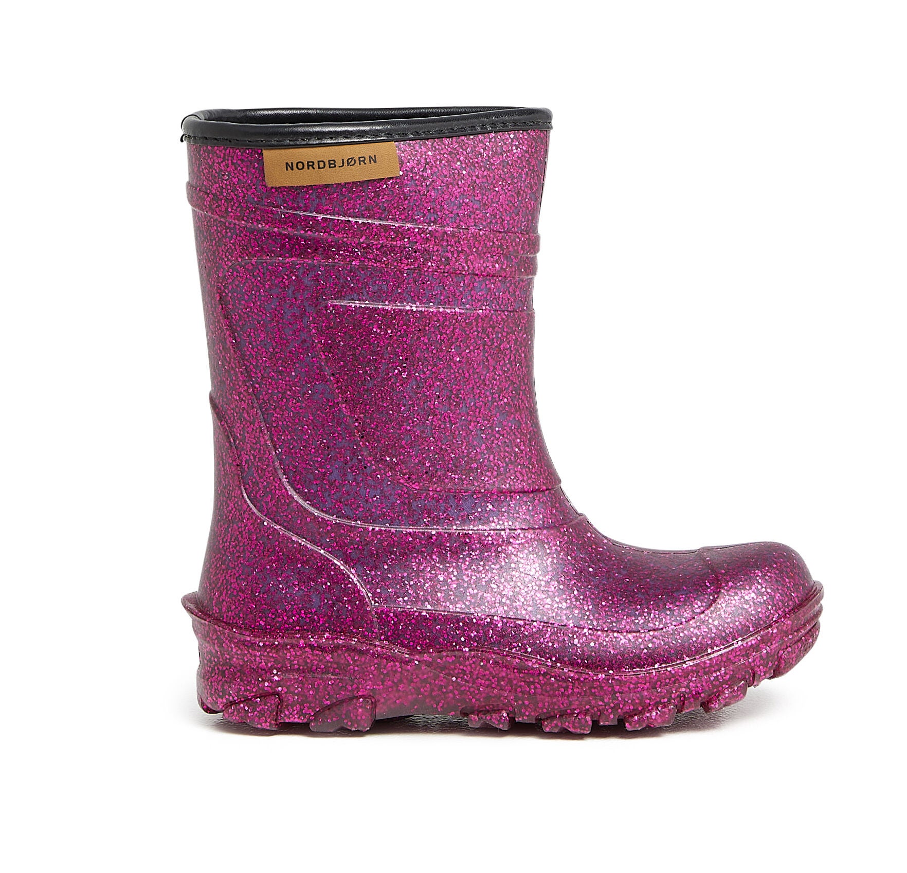 Nordbjørn Blizzard Futter Gummistiefel, Light Purple Glitter, 27, Kindergummistiefel, Kinderstiefel, Gummistiefel kinder, Kids von Nordbjørn