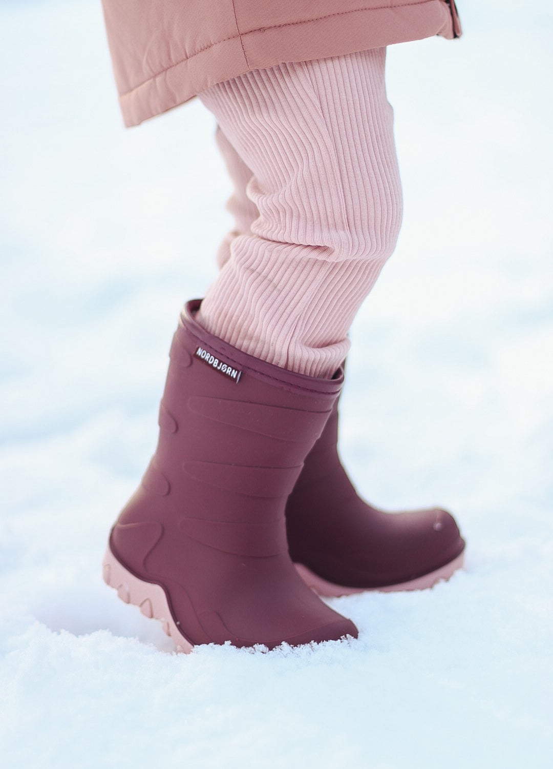 Nordbjörn Grundsund Gefütterte Gummistiefel, Oxblood, 33, Kindergummistiefel, Kinderstiefel, Gummistiefel kinder, Kids von Nordbjörn
