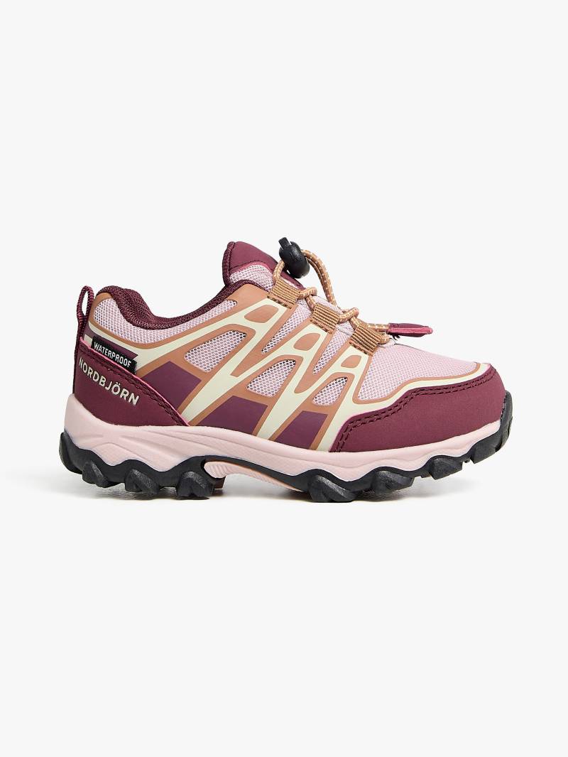 Nordbjörn Mountains Hike  Wasserdichte Kinder Sneaker, Burgundy, 34, Kinderschuhe von Nordbjörn