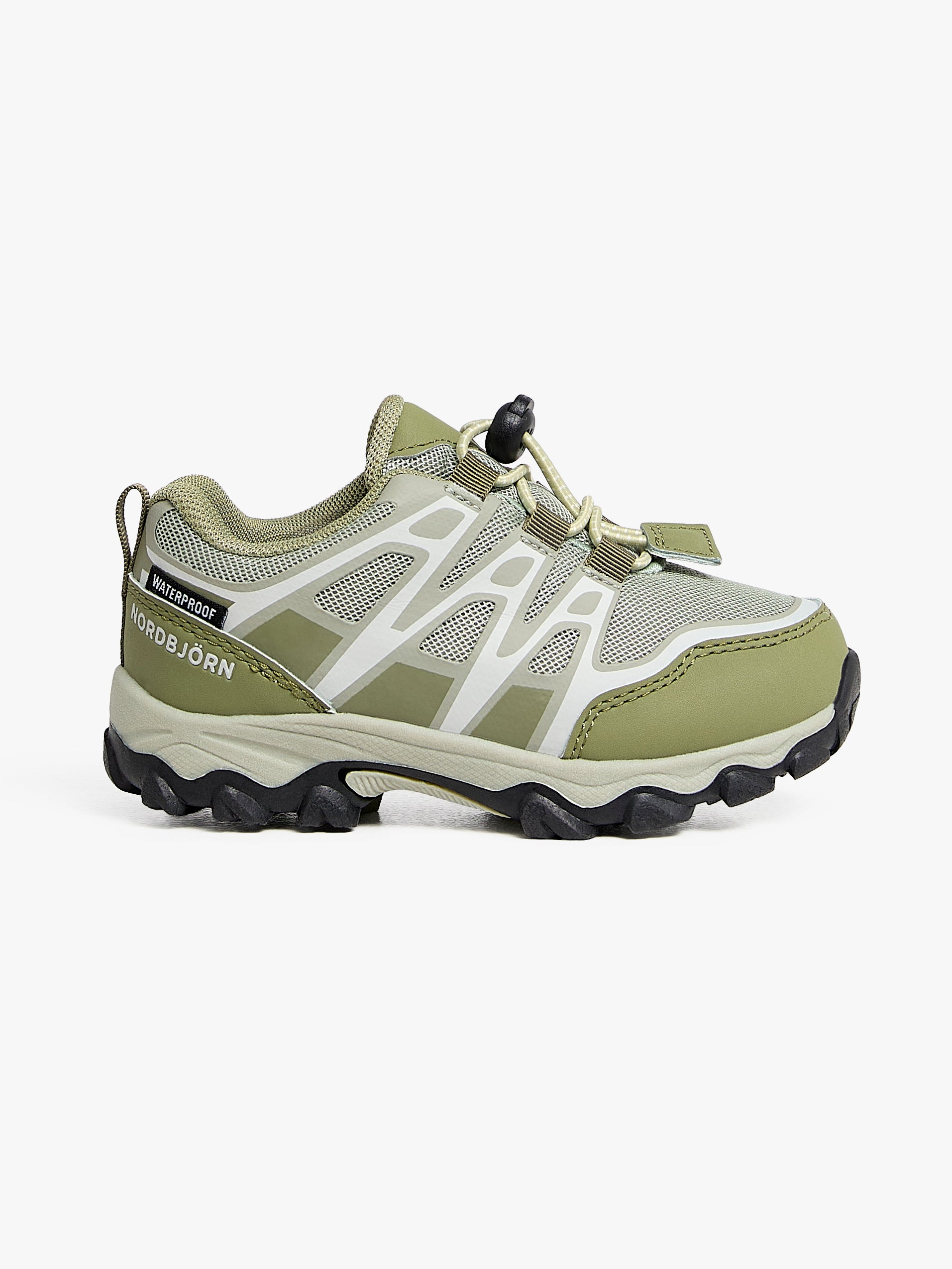 Nordbjörn Mountains Hike  Wasserdichte Kinder Sneaker, Grün, 26, Kinderschuhe von Nordbjörn