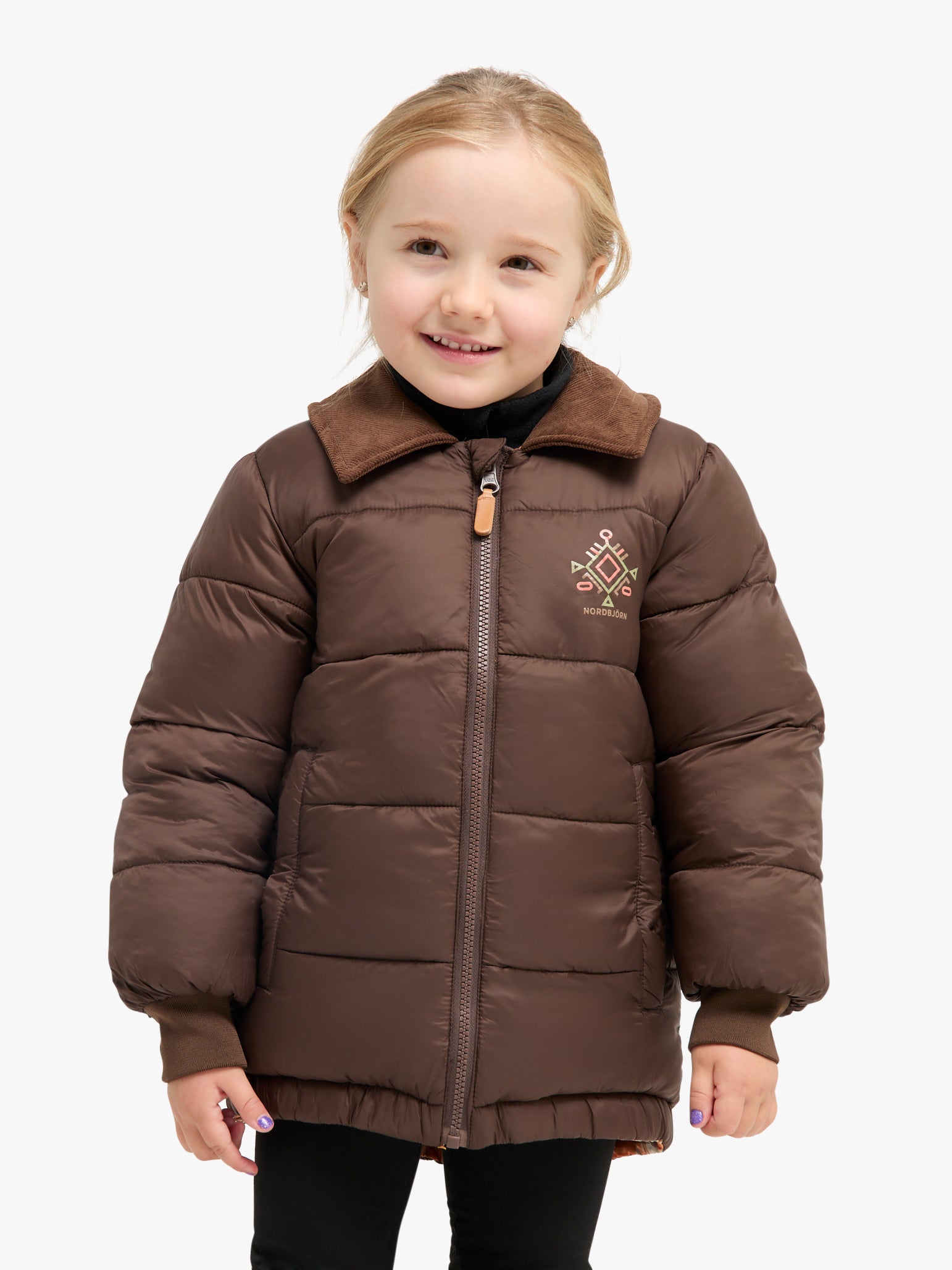 Nordbjörn Sjuhärad Wasserabweisende Wendbare Steppjacke, Bracken, 122-128 von Nordbjörn