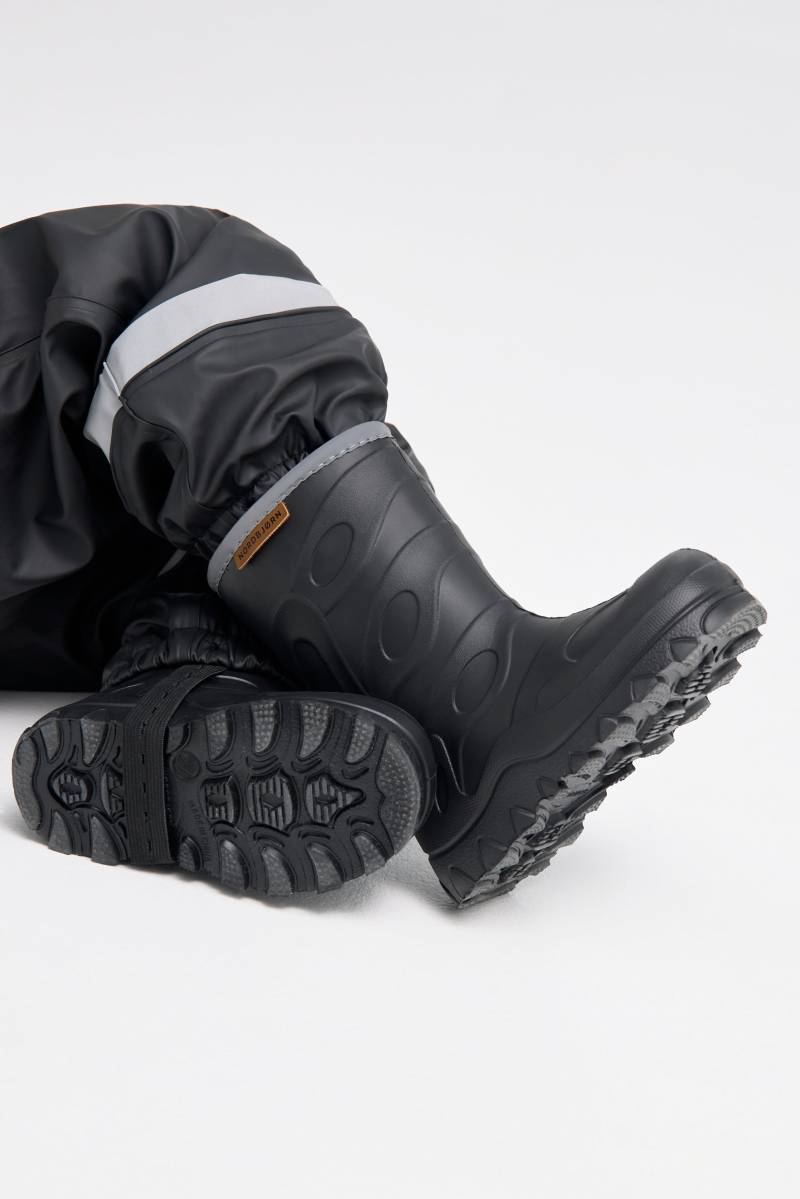 Nordbjørn Blizz Light Winter Gefütterte Gummistiefel, Schwarz, 29, Kindergummistiefel, Kinderstiefel, Gummistiefel kinder, Kids von Nordbjørn