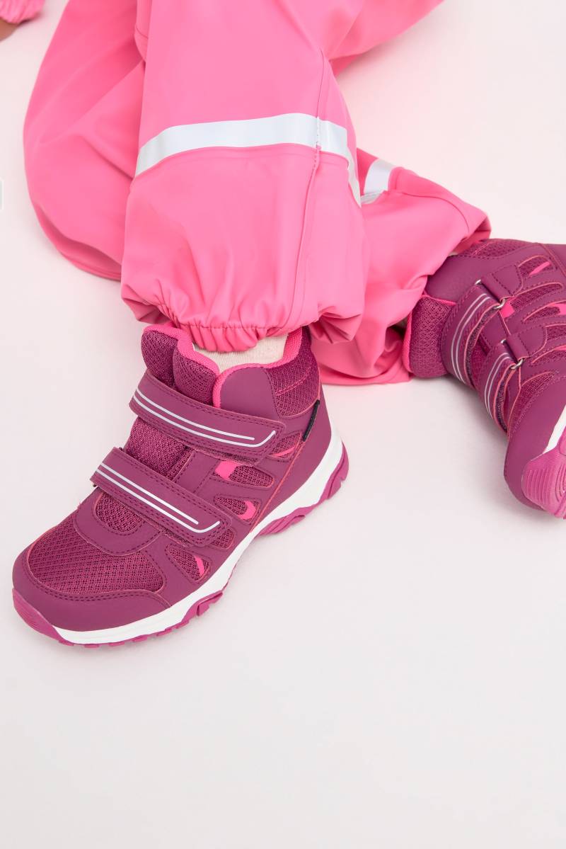 Nordbjørn Mercury Mid WP  Fleece gefüttert Kinder Sneaker, Dark Fuschia, 32, Kinderschuhe von Nordbjørn