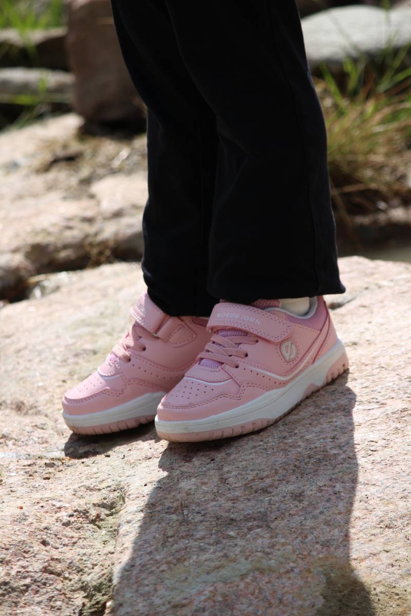 Nordbjørn Skooby Kinder Sneaker, Pink, 24, Kinderschuhe von Nordbjørn