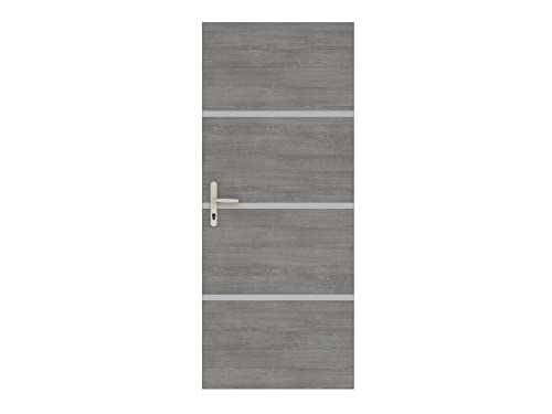 Nordlinger 890512 890512 Renovierungs-Set für Innentür, 4 Furnierblätter 85 x 50 cm & 3 Profile 85 x 2 cm von Nordlinger Pro