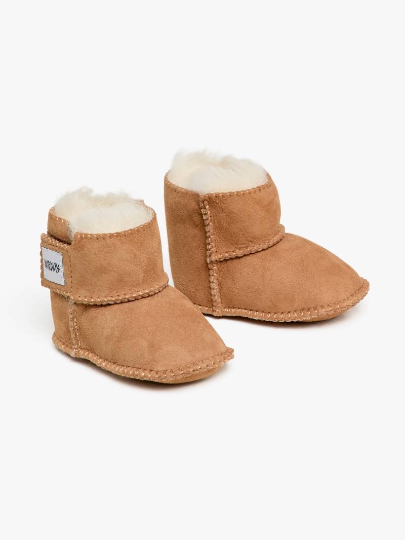 Nordlys Sigrid Lammfellhausschuhe, Beige, 6-12 Monate Nordlys Sigrid Lammfellhausschuhe, Beige, 6-12 Monate von Nordlys