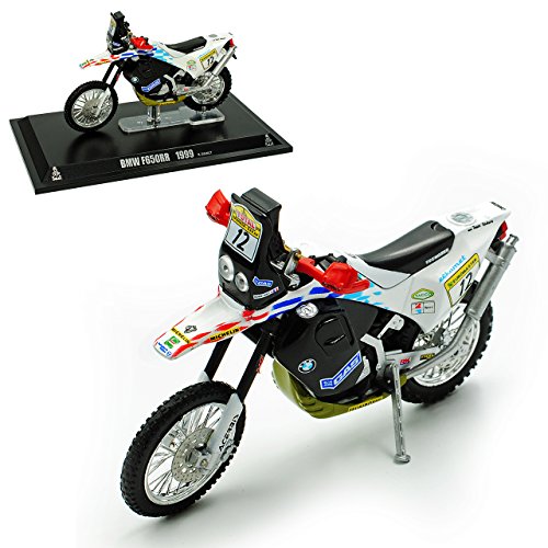 B-M-W F650RR Sainct Rally Paris Dakar 1999 1/24 Norev Modell Motorrad von Norev B-M-W
