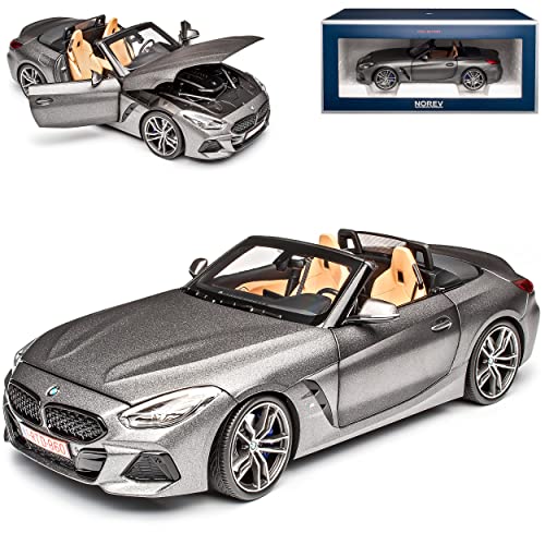 Norev B-M-W Z4 G29 Cabrio Matt Grau Ab 2018 1/18 Modell Auto von Norev