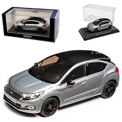 Norev Citroen DS4 5 Türer Performance Line Grau Metallic Ab Modell 2011 Ab Facelift 2015 1/43 Modell Auto von Norev