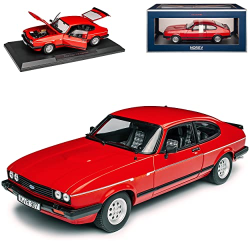 Norev Ford Capri MK II 2.8 Injection Coupe Rot 2. Generation 1978-1986 1/18 Modell Auto von Norev B-M-W