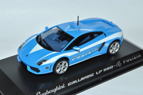 Norev Lamborgihini Gallardo LP560-4 Coupe Polizia Blau 1/43 Modell Auto Norev Lamborgihini Gallardo LP560-4 Coupe Polizia Blau 1/43 Modell Auto von Norev