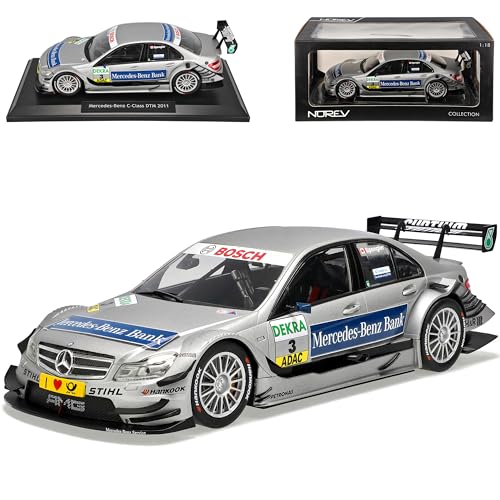 Norev Mercedes-Benz C-Klasse W204 No 3 Bank Spengler DTM 2011 1/18 Modell Auto von Norev B-M-W