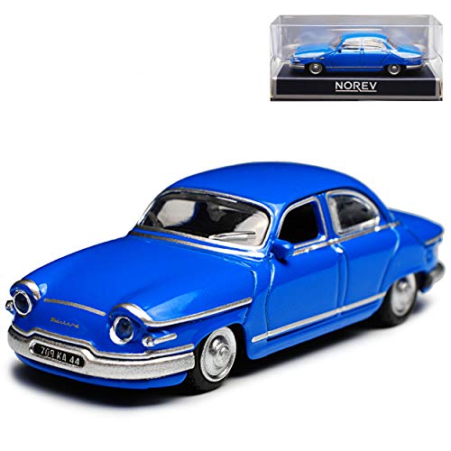 Norev Panhard PL17 Limousine Blau 1959-1965 H0 1/87 Modell Auto von Norev