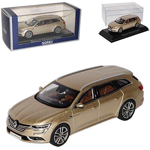 Norev Renautl Talisman Grandtour Kombi Dune Beige Ab 2015 1/43 Modell Auto mit individiuellem Wunschkennzeichen von Norev