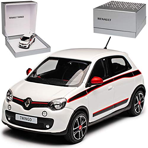Norev Renautl Twingo III Weiss 5 Türer 3. Generation Ab 2014 1/43 Modell Auto von Norev