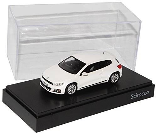 Norev Volkwagen Scirocco III Coupe Weiss Ab Modell 2008 Ab Facelift 2014 1/43 Modell Auto von Norev