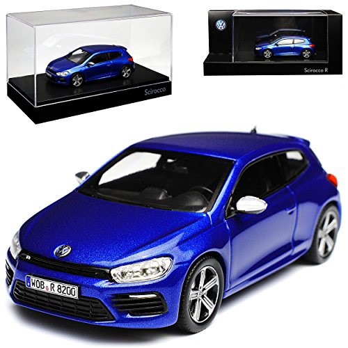 Norev Volkwagen Scirocco R III Coupe Rising Blau Modell 2008-2017 Ab Facelift 2014 1/43 Modell Auto von Norev