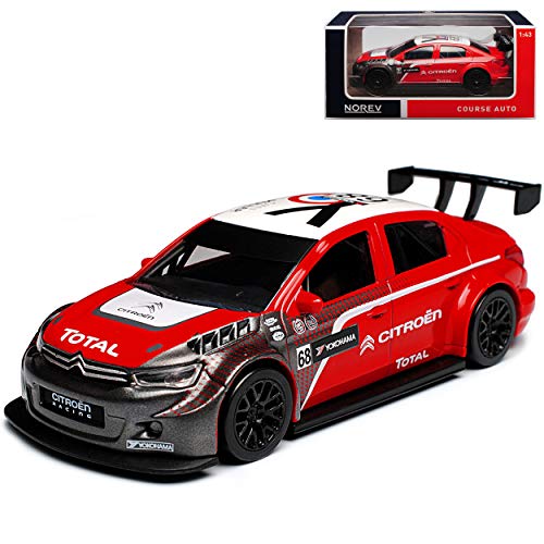 Citroen C-Elysee WTCC Yvan Muller Rot 1/43 Norev Modell Auto mit individiuellem Wunschkennzeichen Citroen C-Elysee WTCC Yvan Muller Rot 1/43 Norev Modell Auto mit individiuellem Wunschkennzeichen von Norev Citroen