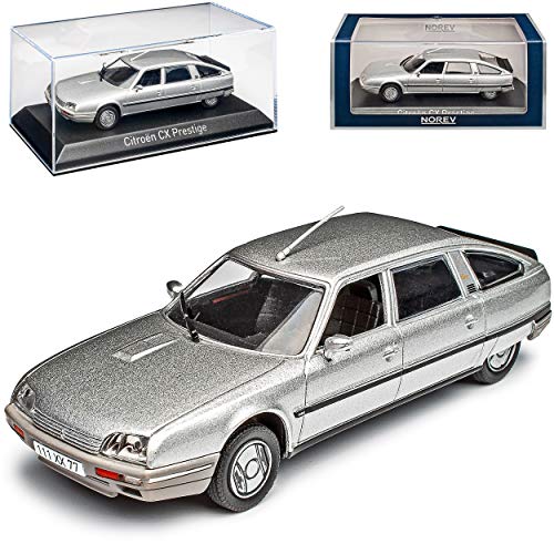Citroen CX Turbo 2 Prestige Limousine Silber 1974-1991 1/43 Norev Modell Auto mit individiuellem Wunschkennzeichen Citroen CX Turbo 2 Prestige Limousine Silber 1974-1991 1/43 Norev Modell Auto mit individiuellem Wunschkennzeichen von Norev Citroen