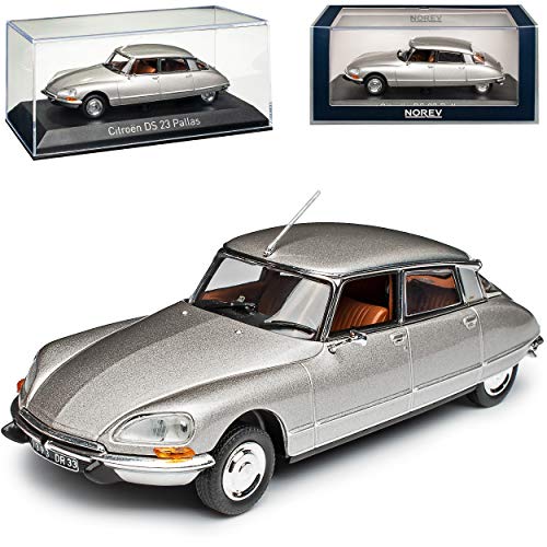 Citroen DS23 Pallas Limousine Silber Grau Metallic 1972-1975 1/43 Norev Modell Auto von Norev Citroen