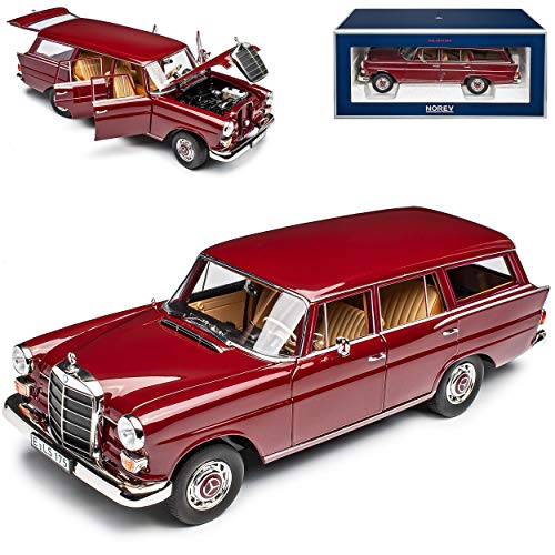 Mercedes-Benz 200 W110 LimousUniversal Kombi Dunkel Rot kleine Heckflosse 1961-1968 1/18 Norev Modell Auto Mercedes-Benz 200 W110 LimousUniversal Kombi Dunkel Rot kleine Heckflosse 1961-1968 1/18 Norev Modell Auto von Norev Mercedes-Benz