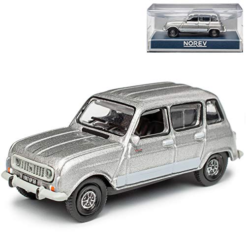 Renautl R4 GTL 5 Türer Silber Grau 1961-1992 H0 1/87 Norev Modell Auto Renautl R4 GTL 5 Türer Silber Grau 1961-1992 H0 1/87 Norev Modell Auto von Norev Renault
