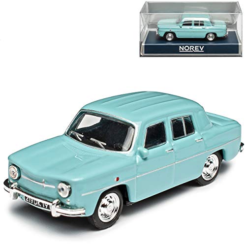 Renautl R8 Limousine Hell Blau 1962-1973 H0 1/87 Norev Modell Auto von Norev Renault