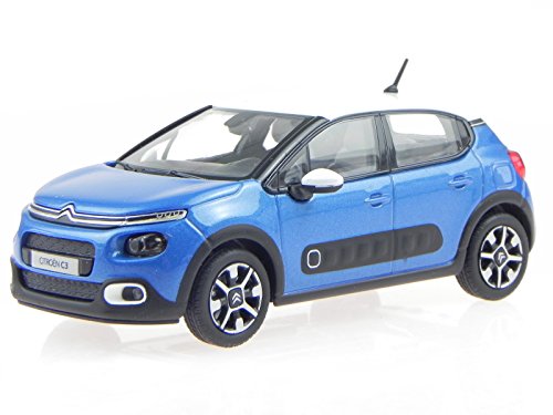 Citroen C3 2016 kobalt blau Dach weiss Modellauto 155268 Norev 1:43 Citroen C3 2016 kobalt blau Dach weiss Modellauto 155268 Norev 1:43 von Naisee