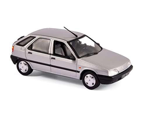 Norev Modellauto Citroen ZX Silber 1:43, Kind, Jugend, Metall, Handbetrieb, Innen, Keine Batterien erforderlich, 5211999031, 14495043031 von Norev