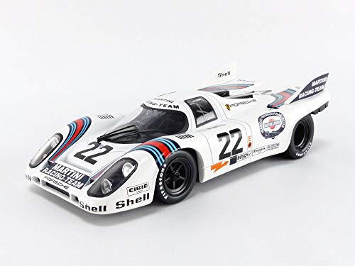 Norev 1:18 Porsche 917K-Gewinner Frankreich 24h 1971-Marko/Van Lennep - Modellauto - Auto - Fahrzeug - Jungen, Autoenthusiasten - Jungen (Kind) - Unisex von Norev