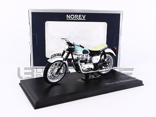 Norev - 182040 Miniaturauto zum Sammeln, Light Blue/Silver, 1:18 von Norev