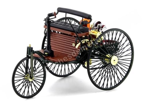 Norev 183701 - Sammlermodell, Benz Patent-Motorwagen 1886 HQ, 1/18 aus Metall von Norev