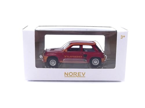 NOREV - Ren 5 Turbo - 1980-1/54, Red Granat von Norev