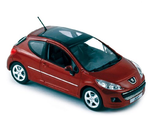 Norev – 472792 – Fahrzeug Miniatur – Peugeot 207 2009 – Erythree rot – echelle1/43E von Norev