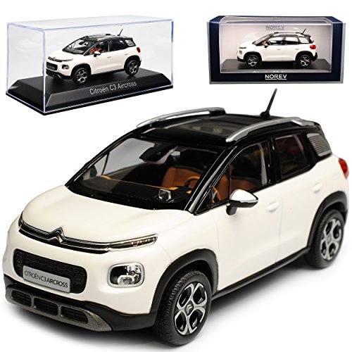 Norev Citroen C3 Aircross Weiss mit Schwarzem Dach 2. Generation Ab 2017 1/43 Modell Auto mit individiuellem Wunschkennzeichen Norev Citroen C3 Aircross Weiss mit Schwarzem Dach 2. Generation Ab 2017 1/43 Modell Auto mit individiuellem Wunschkennzeichen von Norev