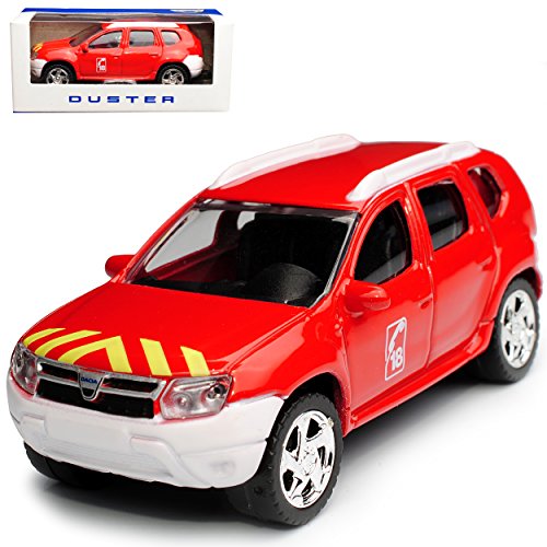 Norev Dacia Duster I SUV Rot Feuerwehr 1. Generation 2010-2018 1/64 Modell Auto mit individiuellem Wunschkennzeichen Norev Dacia Duster I SUV Rot Feuerwehr 1. Generation 2010-2018 1/64 Modell Auto mit individiuellem Wunschkennzeichen von Norev