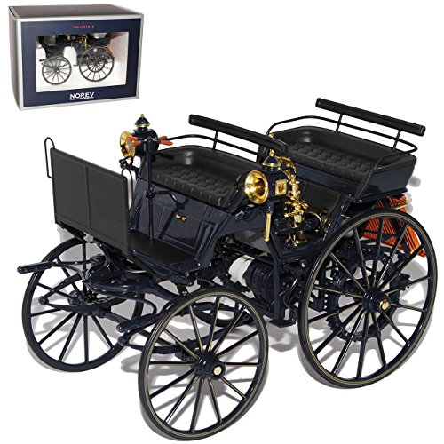 Norev Daimler Motorkutsche 1886 Schwarz 1/18 Modell Auto Norev Daimler Motorkutsche 1886 Schwarz 1/18 Modell Auto von Norev