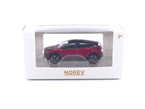 Norev - Megane Miniature, 310928, Rot & Schwarz, 1/64 von Norev