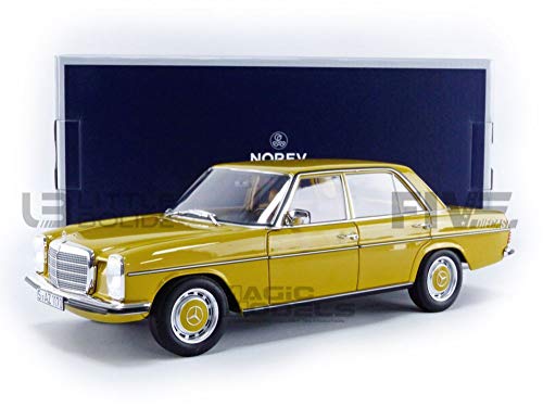 Norev Mercedes 200 /8 Strichachter W115 1968 gelb Modellauto 1:18 von Norev