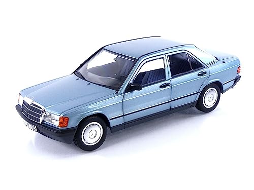Norev - Mercedes-Benz 190 E 1984 Light Blue Metallic 1:18 Miniature, 183828, Blau, 1/18 Norev - Mercedes-Benz 190 E 1984 Light Blue Metallic 1:18 Miniature, 183828, Blau, 1/18 von Norev