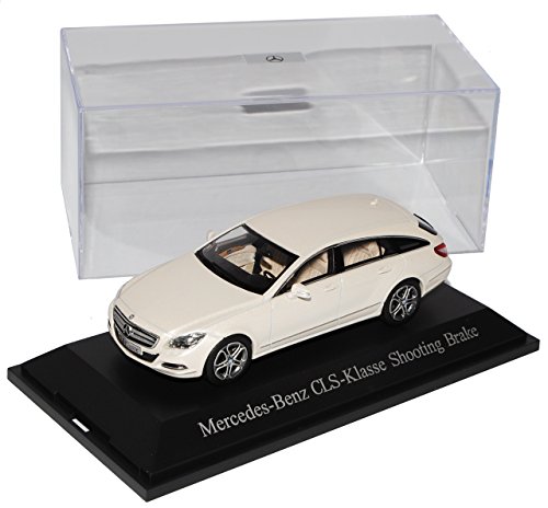 Norev Mercedes-Benz CLS 350 Shooting Brake Diamant Weiss X218 Coupe Kombi Ab 2011 1/43 Modell Auto mit individiuellem Wunschkennzeichen von Norev B-M-W